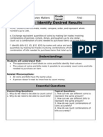 Stage 1 - Identify Desired Results: Title of Unit Grade Level