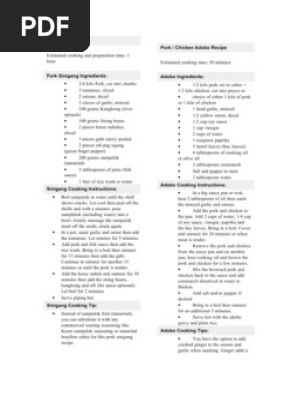 Recipe
