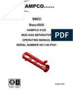 Hampco H125 MGS Manual 