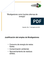 Biodigestores Como Fuentes Alternas de Energia