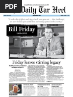 The Daily Tar Heel for October 15, 2012