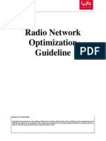 Radio Network Optimization Guideline