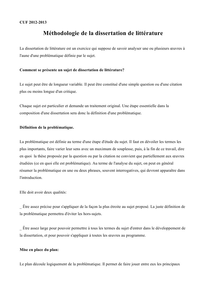 correction dissertation sur la poesie