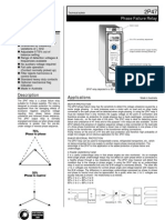 Features: Phase Failure Relay