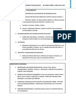 Pautas Comentario de Documentos