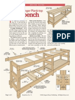 75 - Making A Longer Plank-Top Workbench