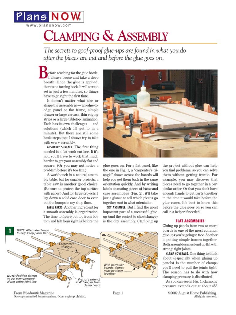 Clamping & Assembly | PDF