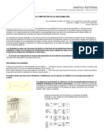 La composición en la diagramación.