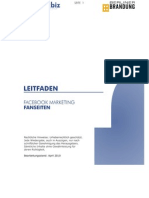 Facebook Marketing Leitfaden Fanseiten