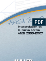 ANSI Z359 Spanish