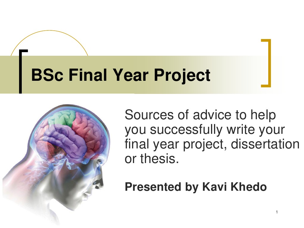 Final Year Project Writing Guide | PDF | Implementation | Component ...
