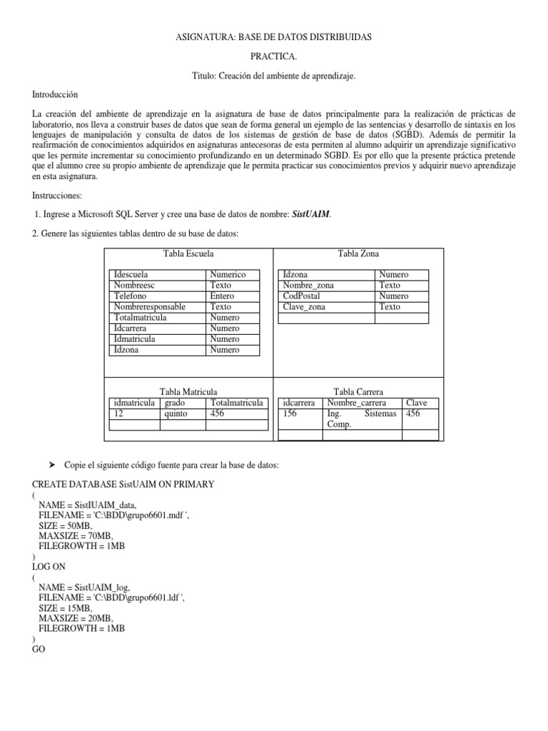 Base De Datos Distribuidas Pdf Apoyo Bases De Datos