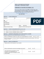 Claim Form For Physical Injury