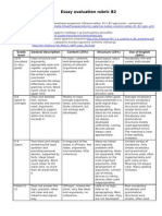 Essay B2 B1 Criteria