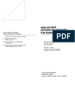 Analog MOS Integrated Circuits for Signal Processing