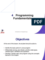 Javaprogbasics(95 Pages)