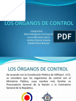 LOS ÓRGANOS DE CONTROL