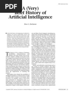 Download A Very Brief History of Artificial Intelligence by Amir Masoud Abdol SN11010208 doc pdf