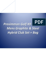 Prosimmon Golf X9 Tall +1