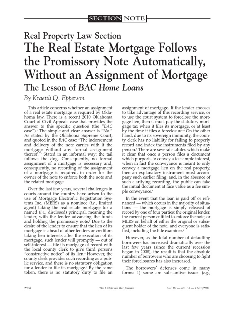 simple mortgage research paper