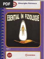 Esential in Fiziologie - Vol 1 (Gheorghe Petrescu) Iași, 2008