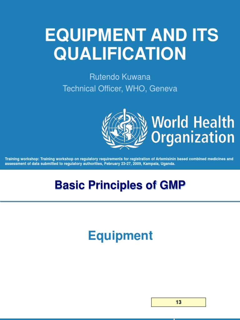 15 Equipment Qualification Verification And Validation Pharmaceutical