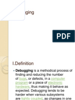 Debugging (Scott)