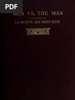 Man Versus The Man by Robert Rives La Monte & H.L. Mencken