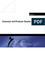 Consumer Surplus