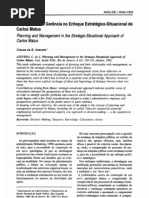 PLANEJAMENTO E GERÊNCIA - Carlos Matus