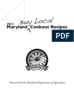 2012 Maryland Buy Local Cookout Recipes