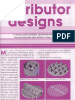 Liquid Distributor Design