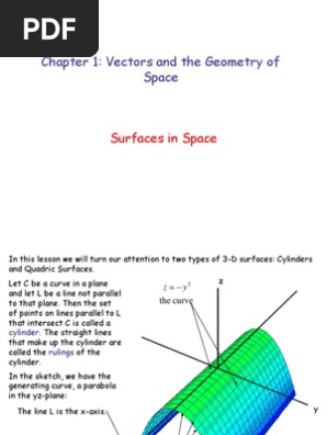 Quadric Surfaces Ellipse Line Geometry