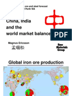 China, India and the World Market Balance