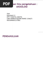 Download Power Point Aksiologi by Ilma Sarimustaqiyma Rianse SN110162064 doc pdf