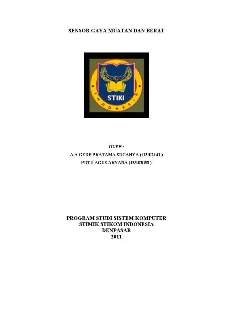 Makalah Sensor