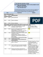 3rd Regional Forum Programme - Revised GPH - 011012 - Revised DN 15102012