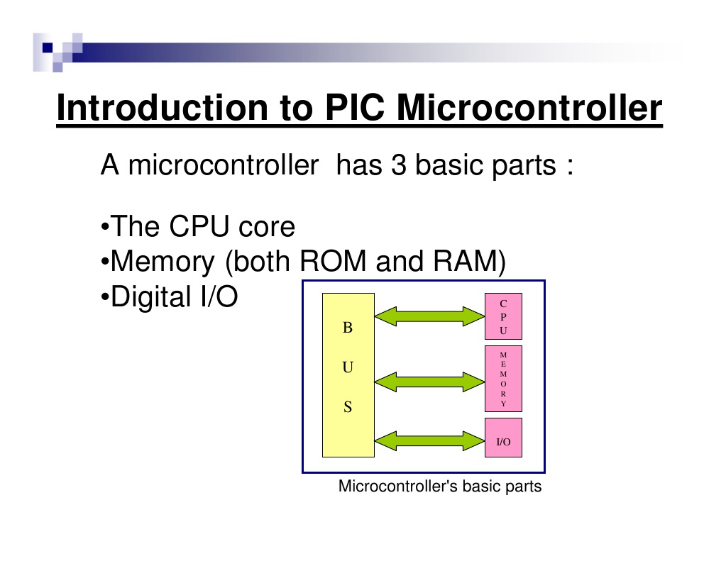 Overview of PIC Microcontroller Basics | PDF