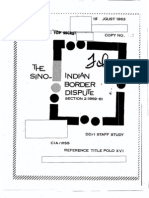 The Sino-Indian Border Dispute - Section 2 (1959 - 61)