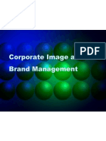 Corporate Image and Brand Management