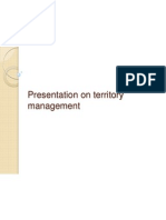 Presentation On Territory Management