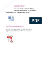 Archivos Doc y PDF