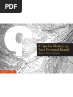 8 Tips For Managing Your Personal Brand (Issue 98)