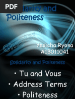 Download Chapter 11 - Solidarity and Politeness by Yesicha Ryona SN110186715 doc pdf