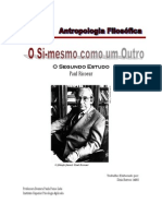 O sí mesmo como um outro; Paul Ricoeur