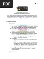 Coursera Gamification Class Review - Week 6