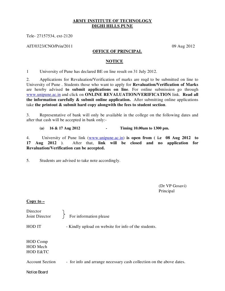 Reval Notice | PDF