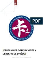 Derecho de Obligaciones y Derecho de Daños