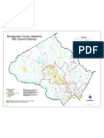 Montgomery County, Maryland 2001 Council Districts