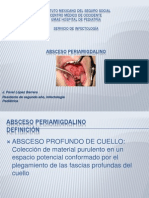 Absceso Periamigdalino